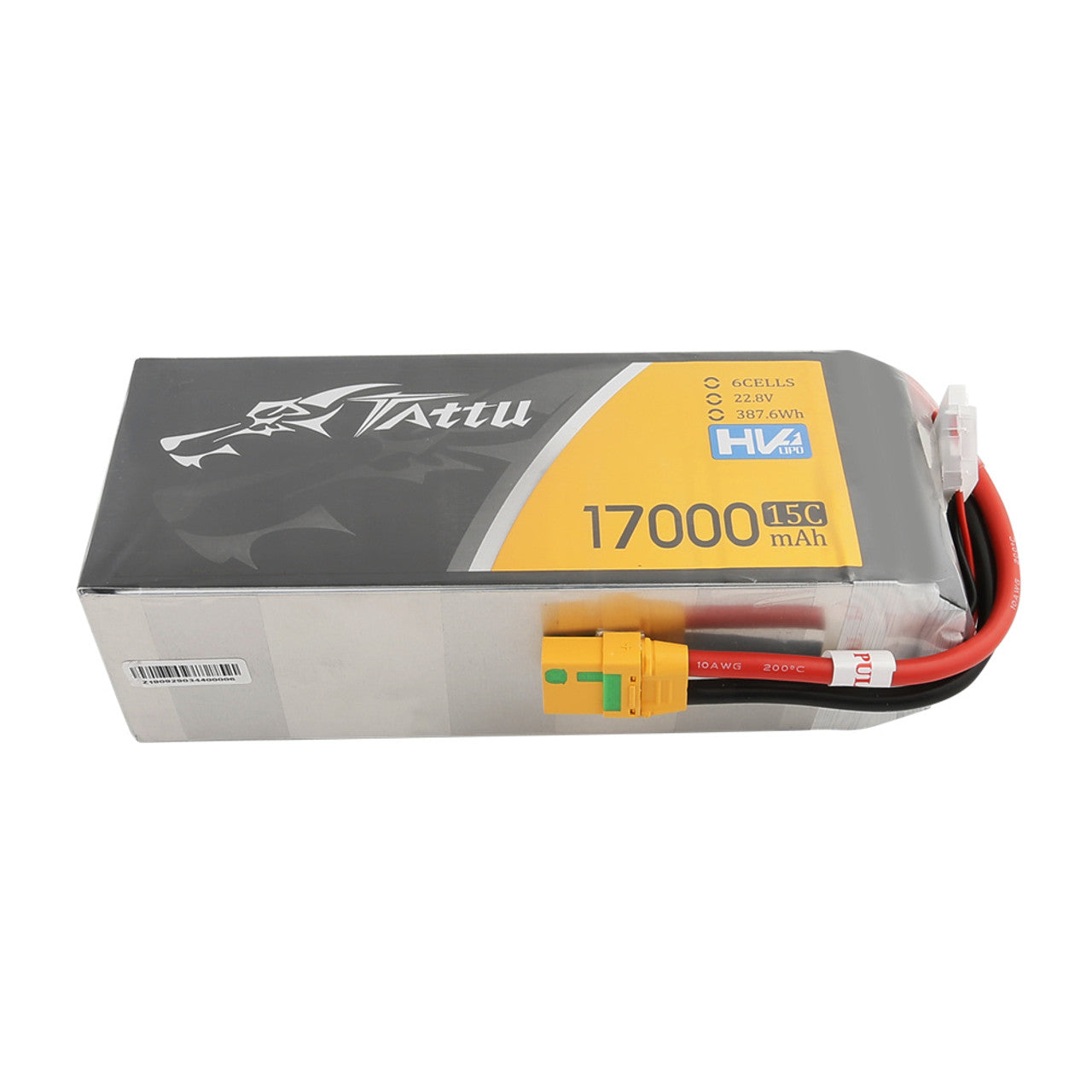 Tattu 17AH-HV 6S LiPo Battery with XT-90