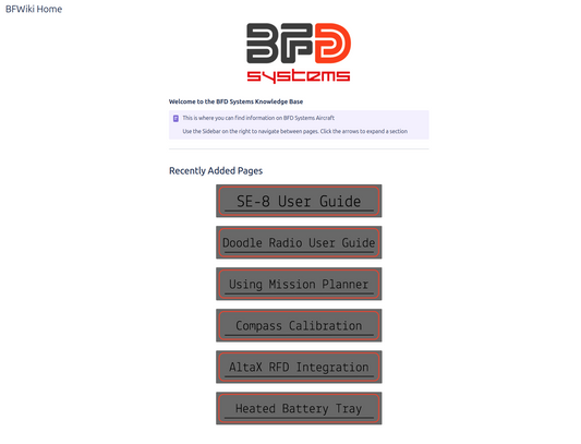 BFWiki Landing Page, SE-8 Users Guide