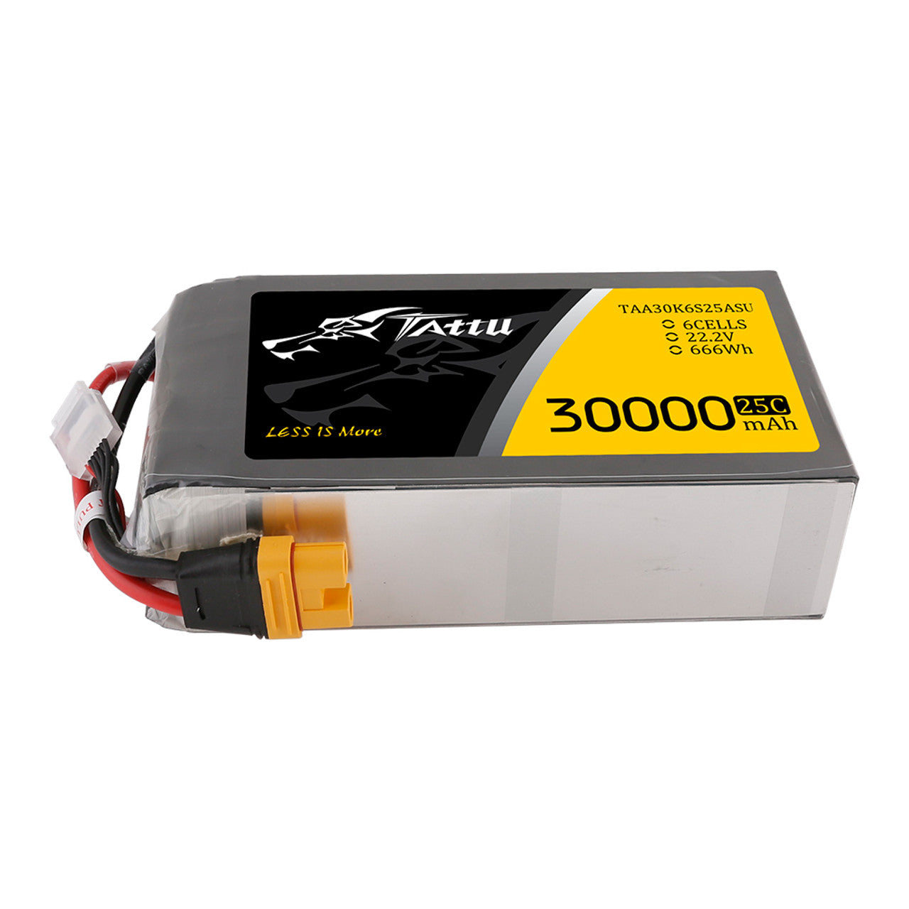 Tattu 30AH 6S Lipo Battery Pack With AS150U-F Plug