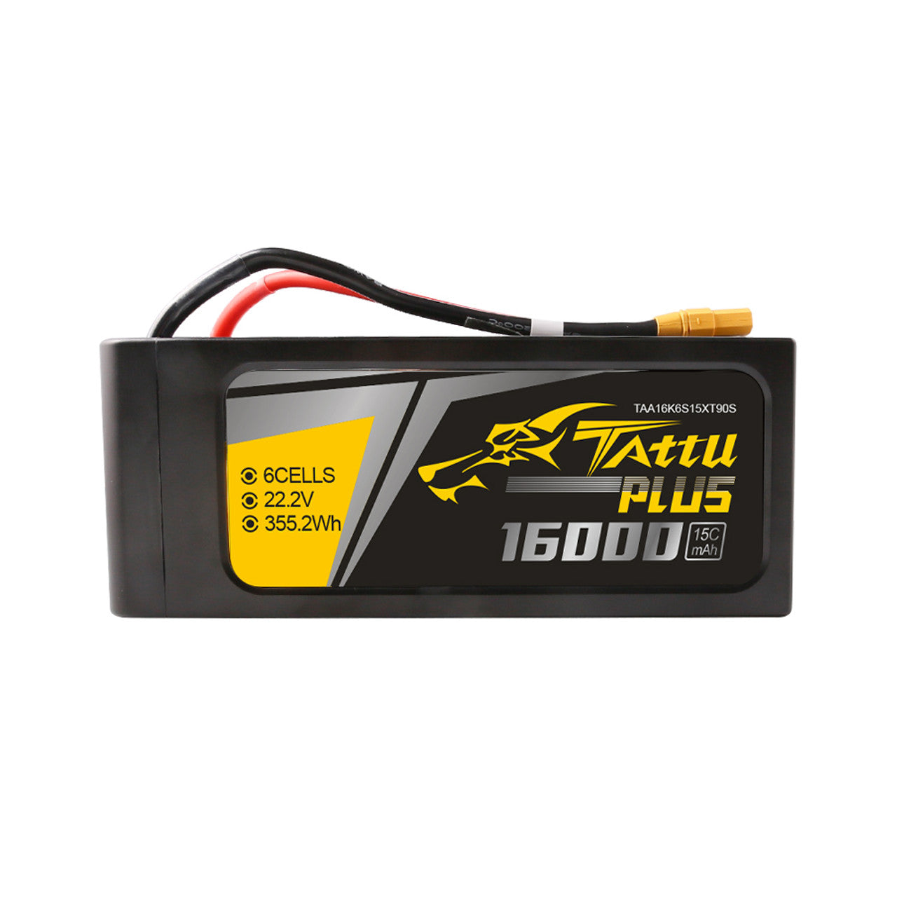 Tattu 16AH 6S LiPo Battery with XT-90